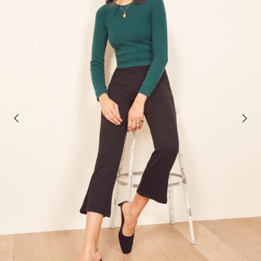 Reformation Marrow pants- crop